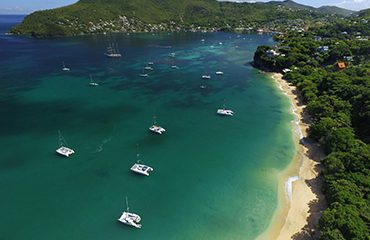 Princess Margaret Beach and Admiralty Bay